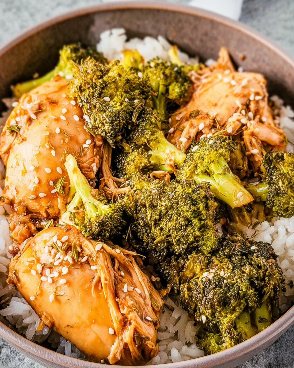 Slow Cooker Chicken and Broccoli