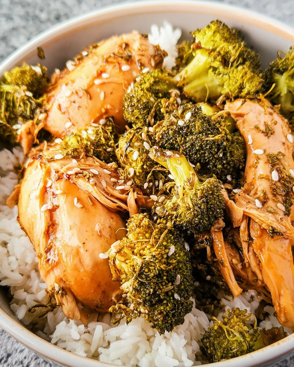 Slow Cooker Chicken and Broccoli