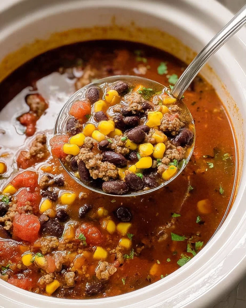 Slow Cooker Taco Soup