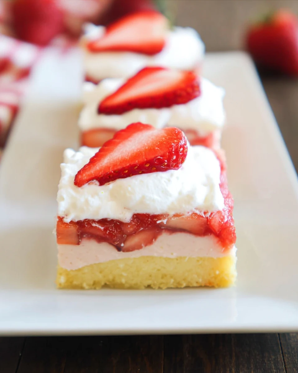 Strawberry Cream Cheese Bars