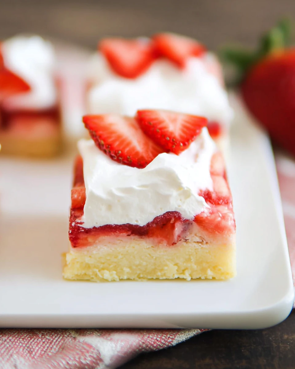 Strawberry Cream Cheese Bars