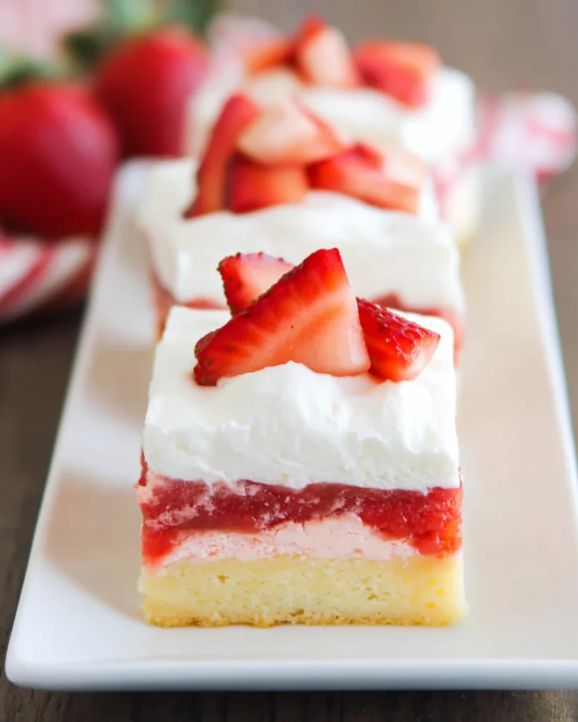 Strawberry Cream Cheese Bars