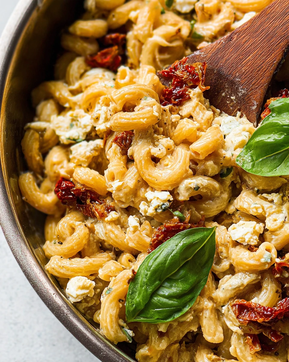 Sun Dried Tomato Feta Pasta
