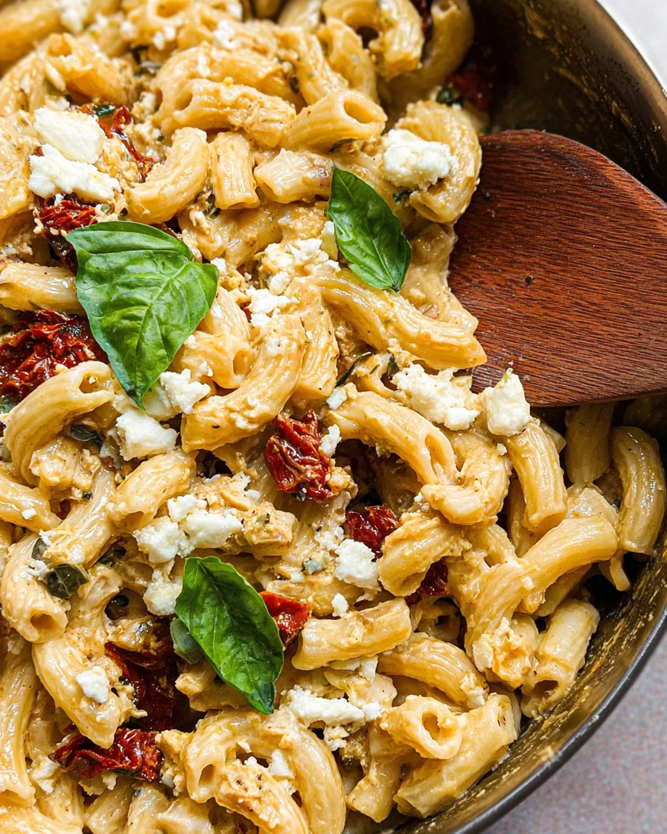 Sun Dried Tomato Feta Pasta