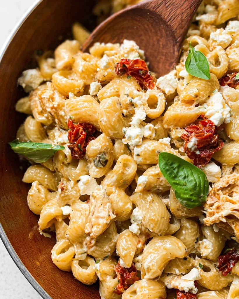 Sun Dried Tomato Feta Pasta
