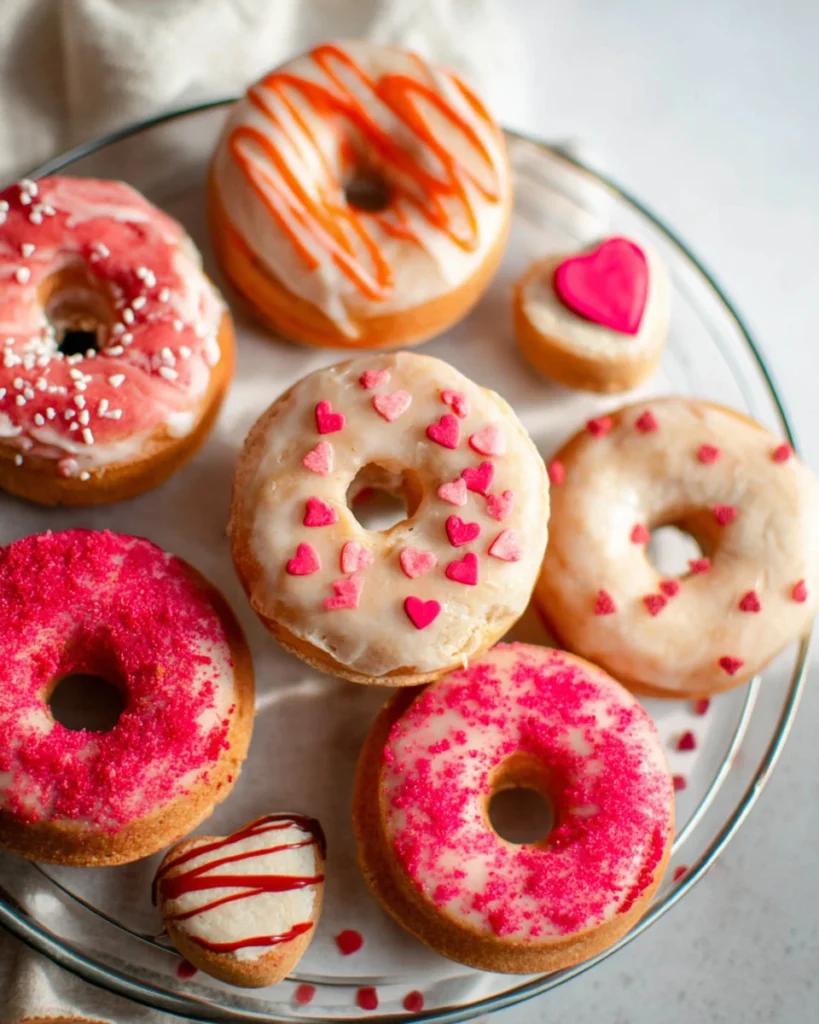 Valentine’s Day Air Fryer Biscuit Donuts