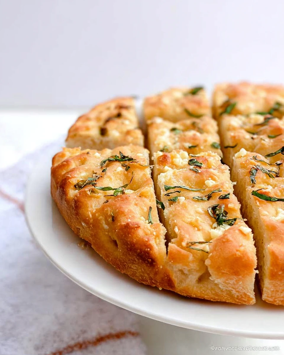Asiago Cheese Focaccia Bread