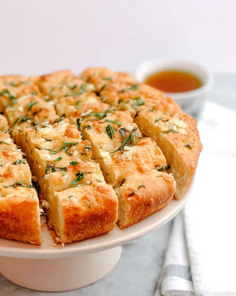 Asiago Cheese Focaccia Bread