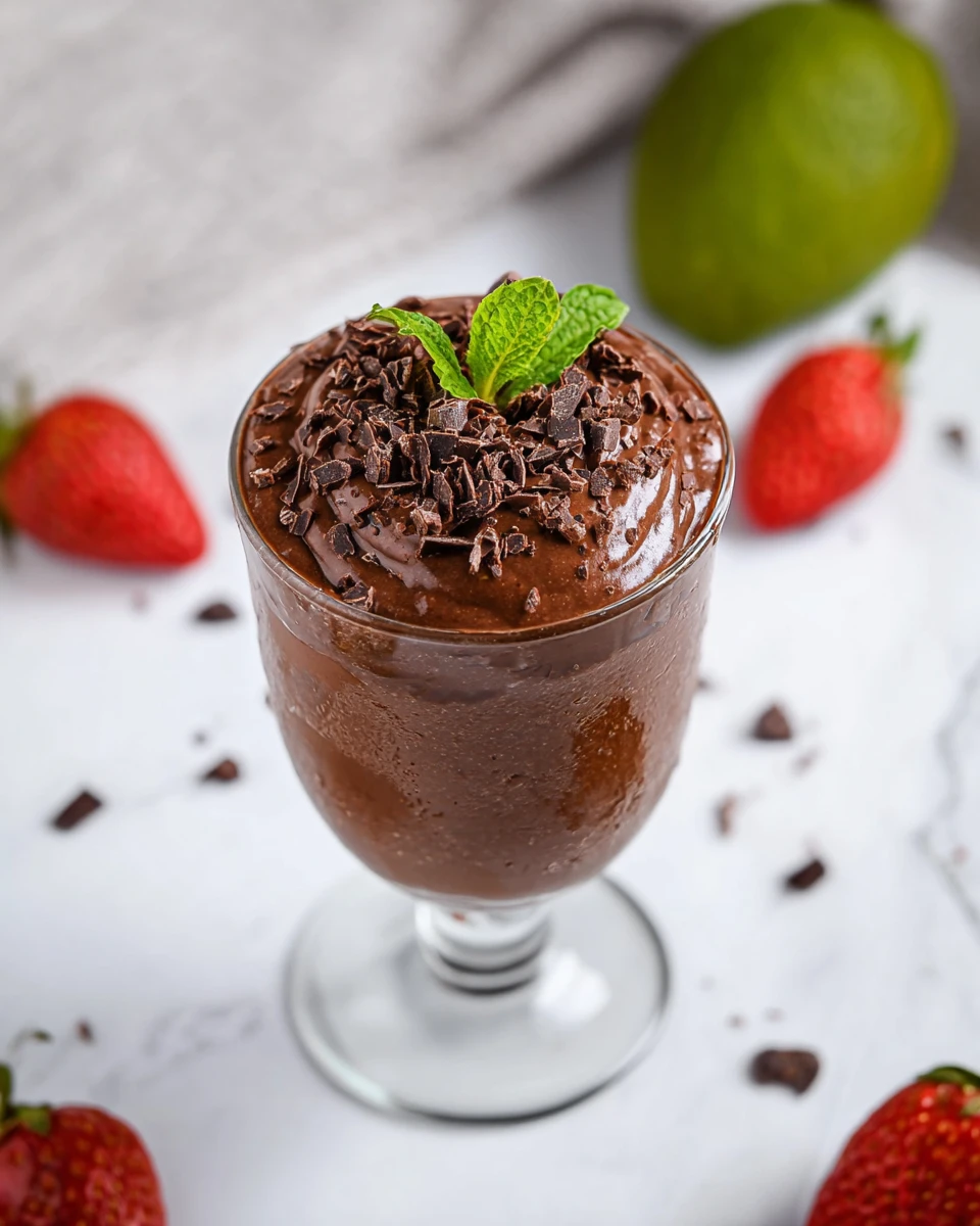 Avocado Chocolate Mousse