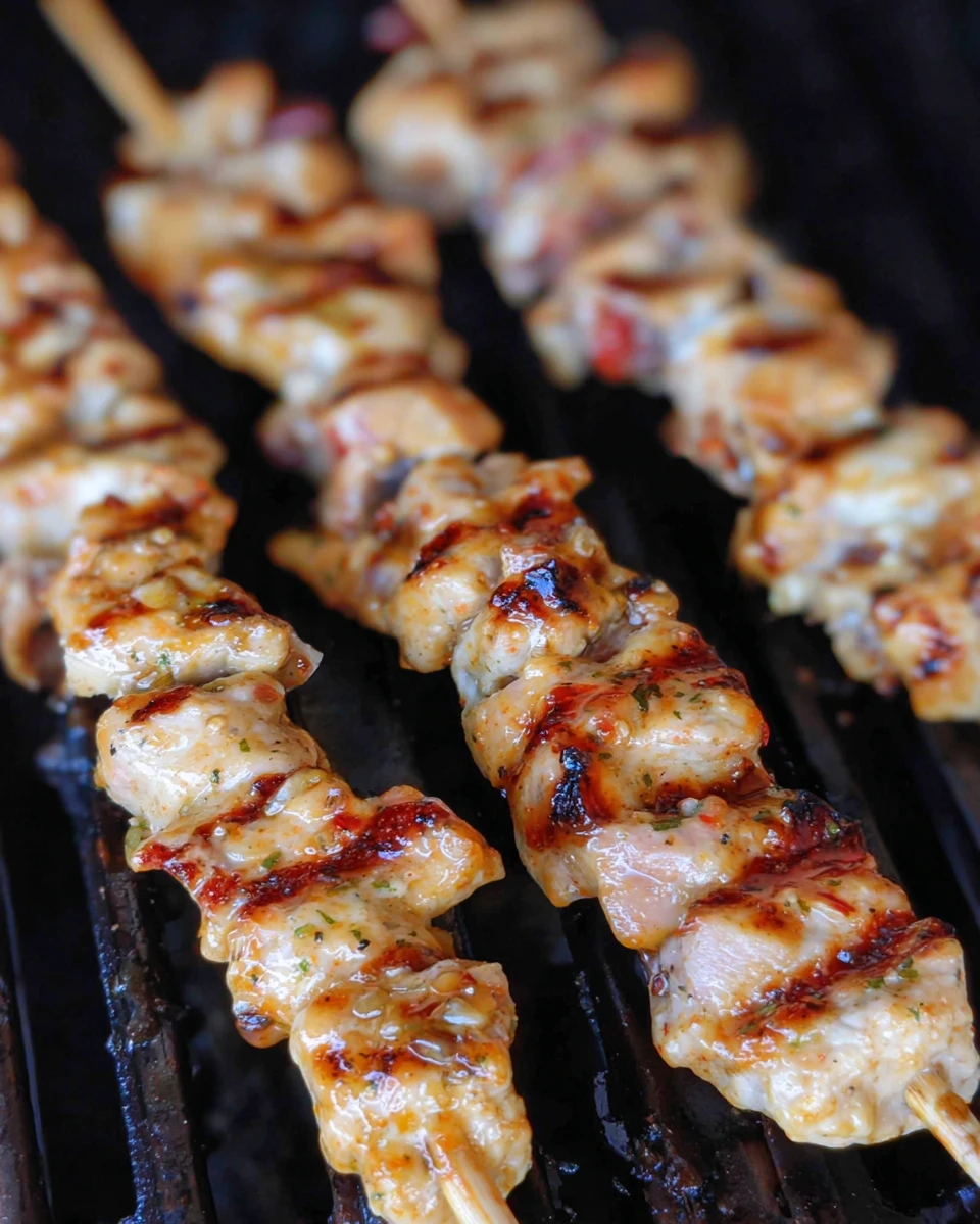 Bang Bang Chicken Kabobs
