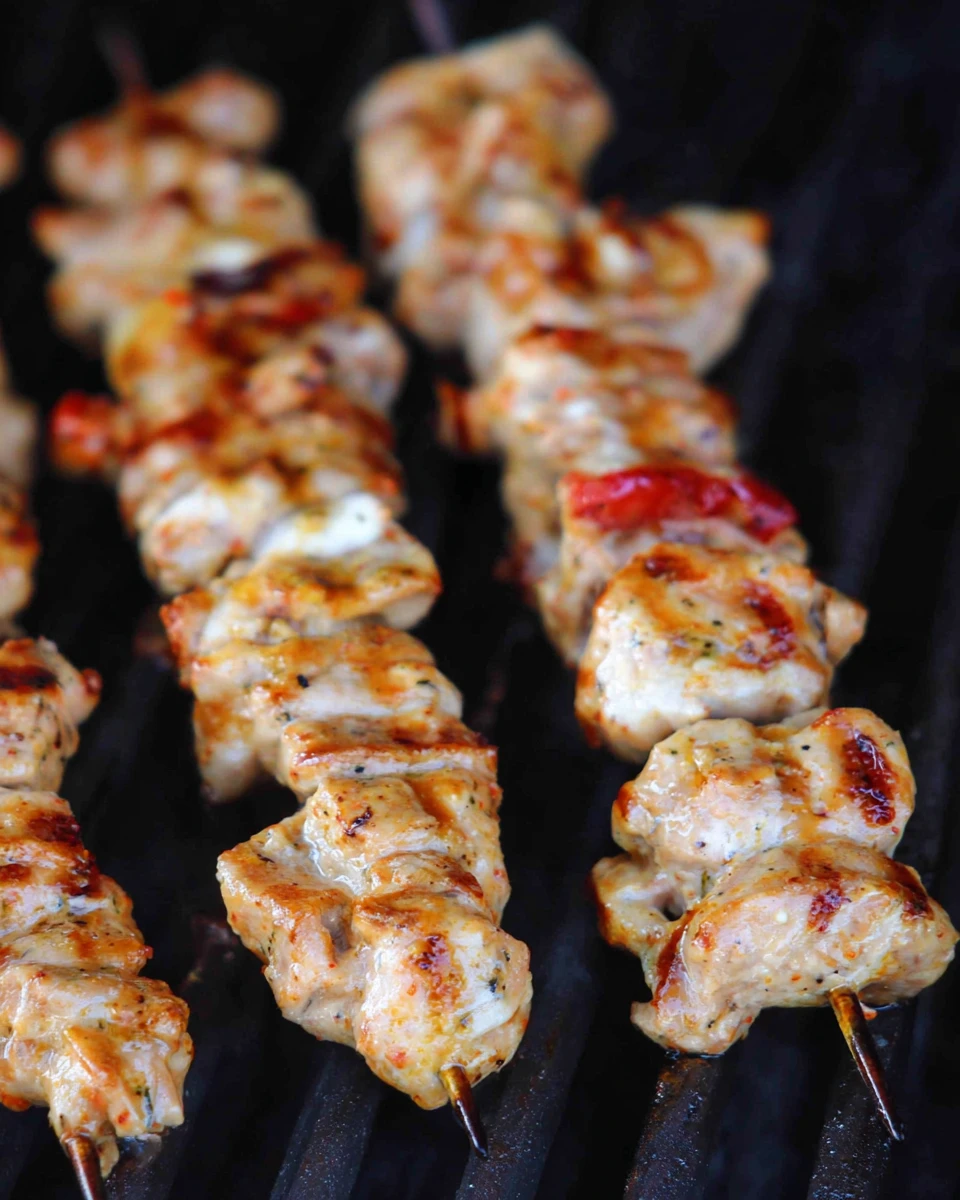 Bang Bang Chicken Kabobs