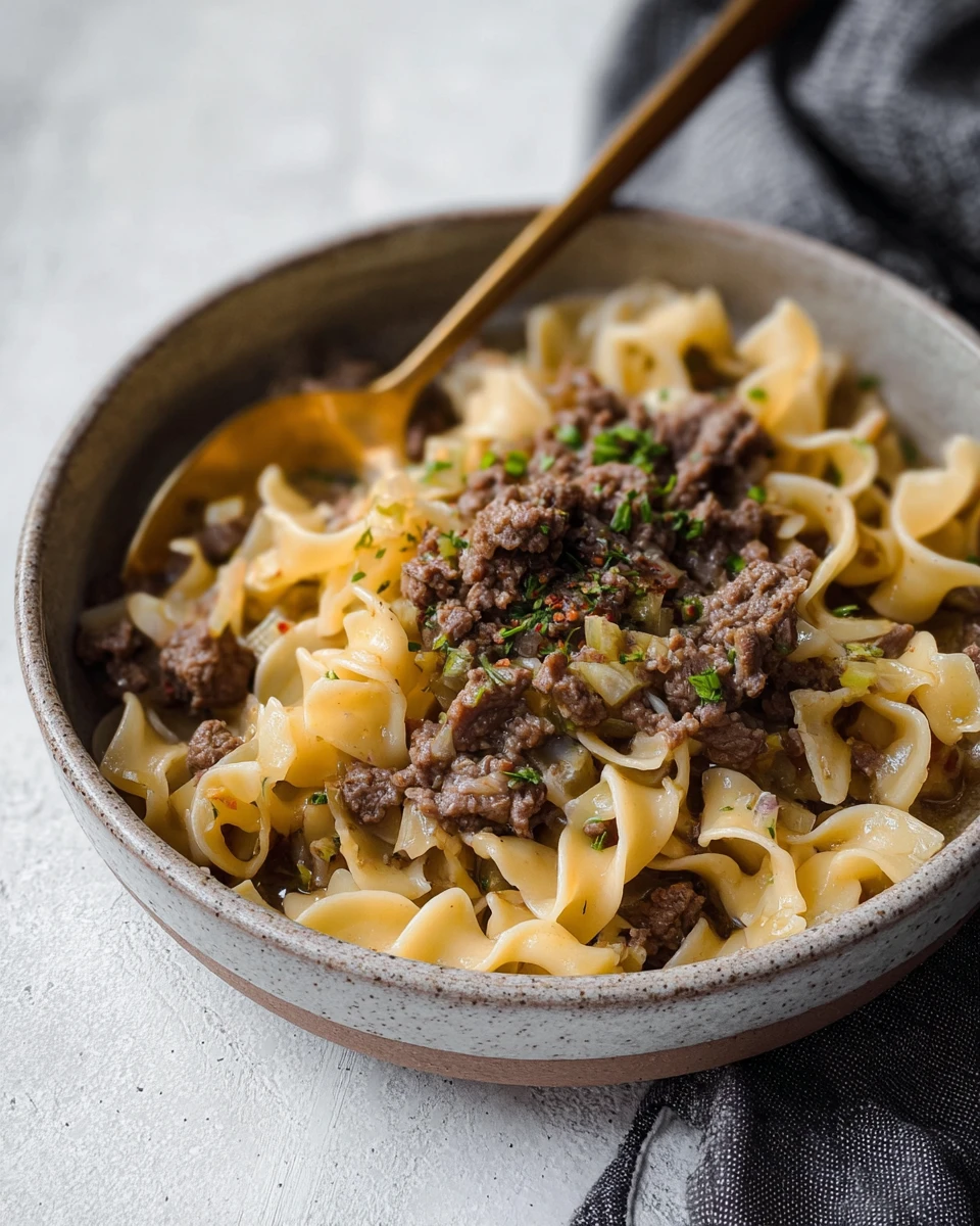Beef and Noodles