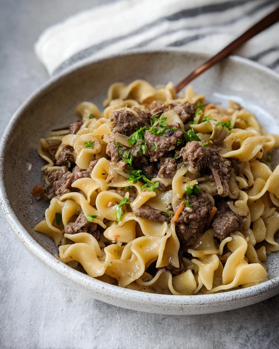 Beef and Noodles