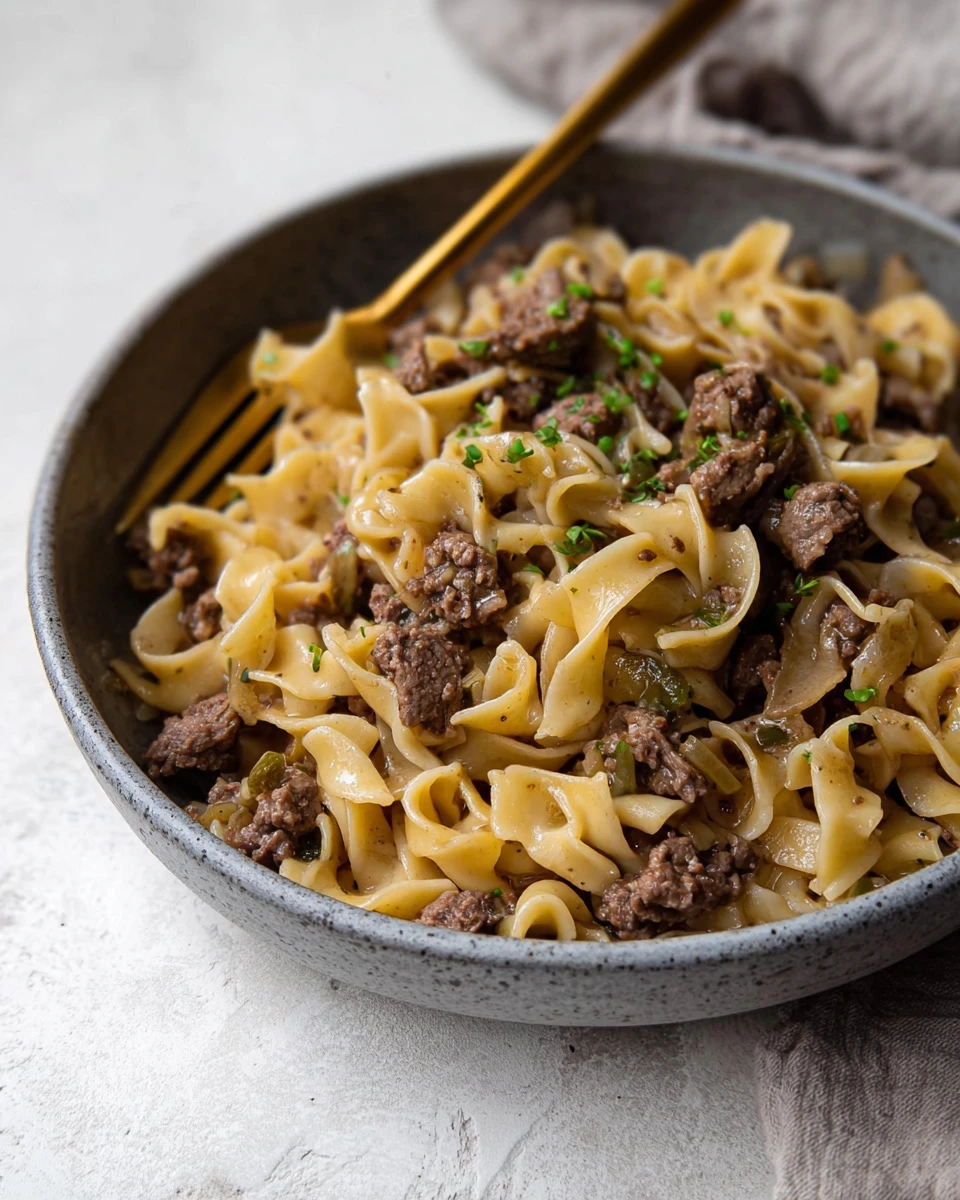 Beef and Noodles