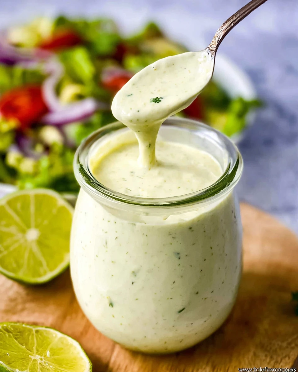 Chick Fil A Avocado Lime Ranch Dressing