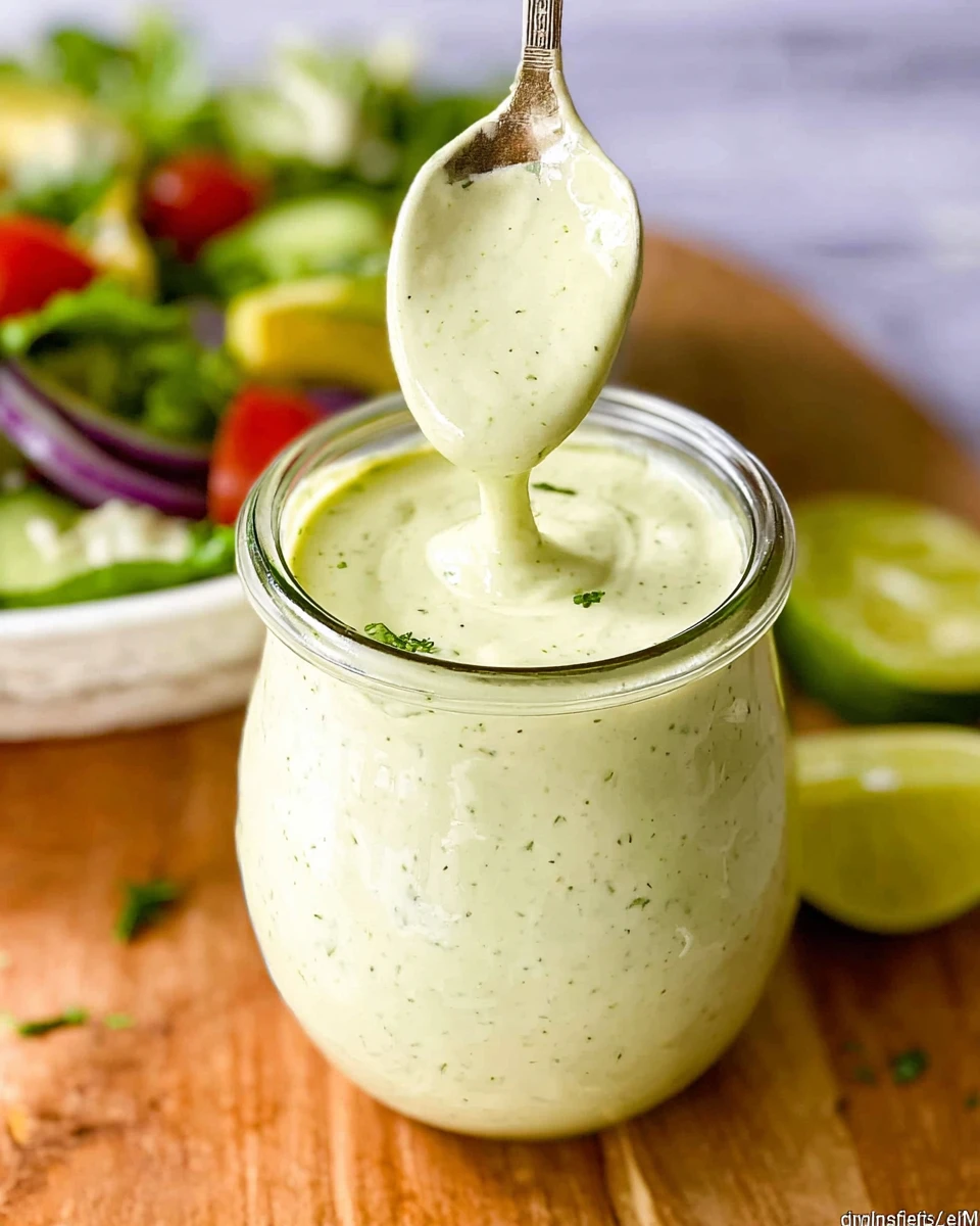 Chick Fil A Avocado Lime Ranch Dressing