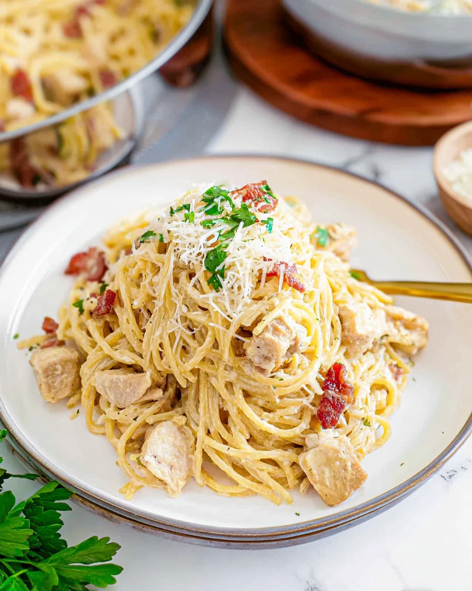 Chicken Carbonara