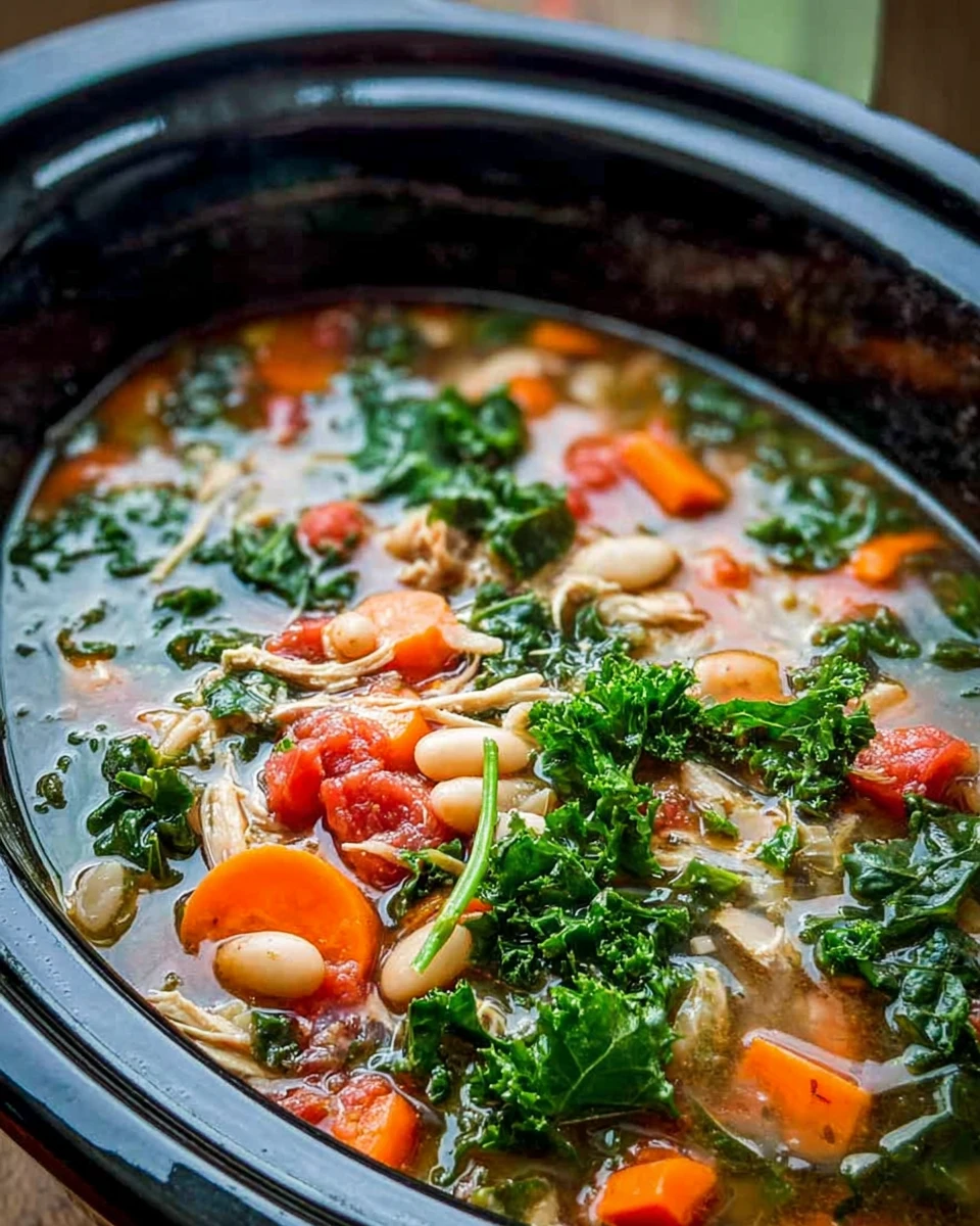Chicken, White Bean, and Kale Soup