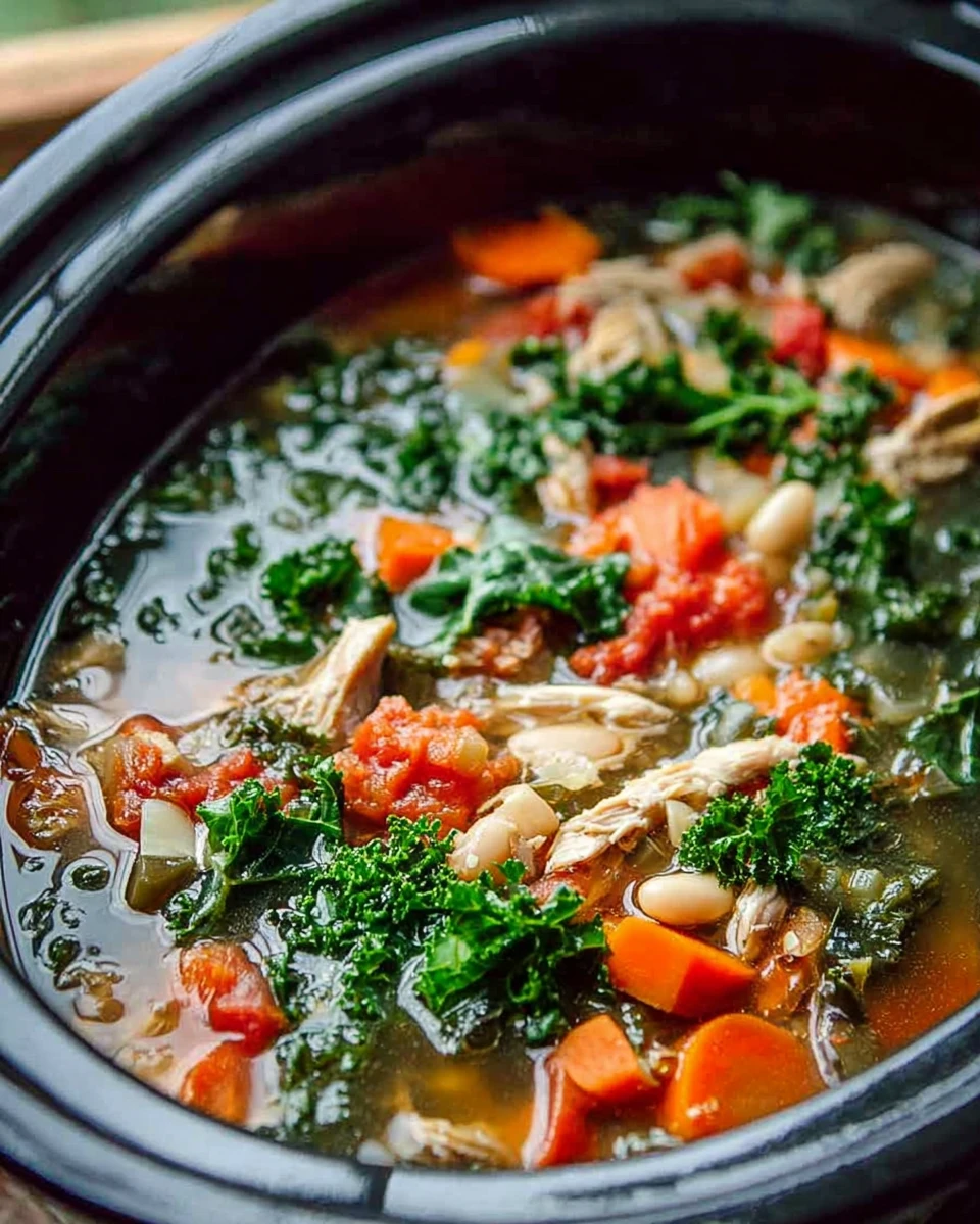 Chicken, White Bean, and Kale Soup