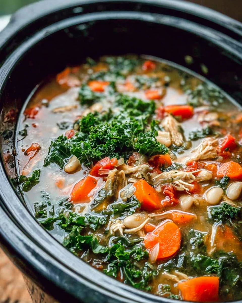 Chicken, White Bean, and Kale Soup