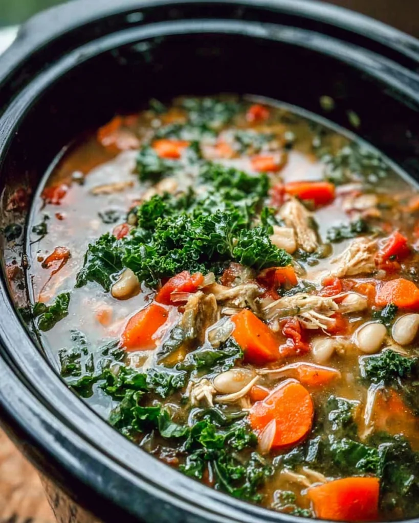 Chicken, White Bean, and Kale Soup