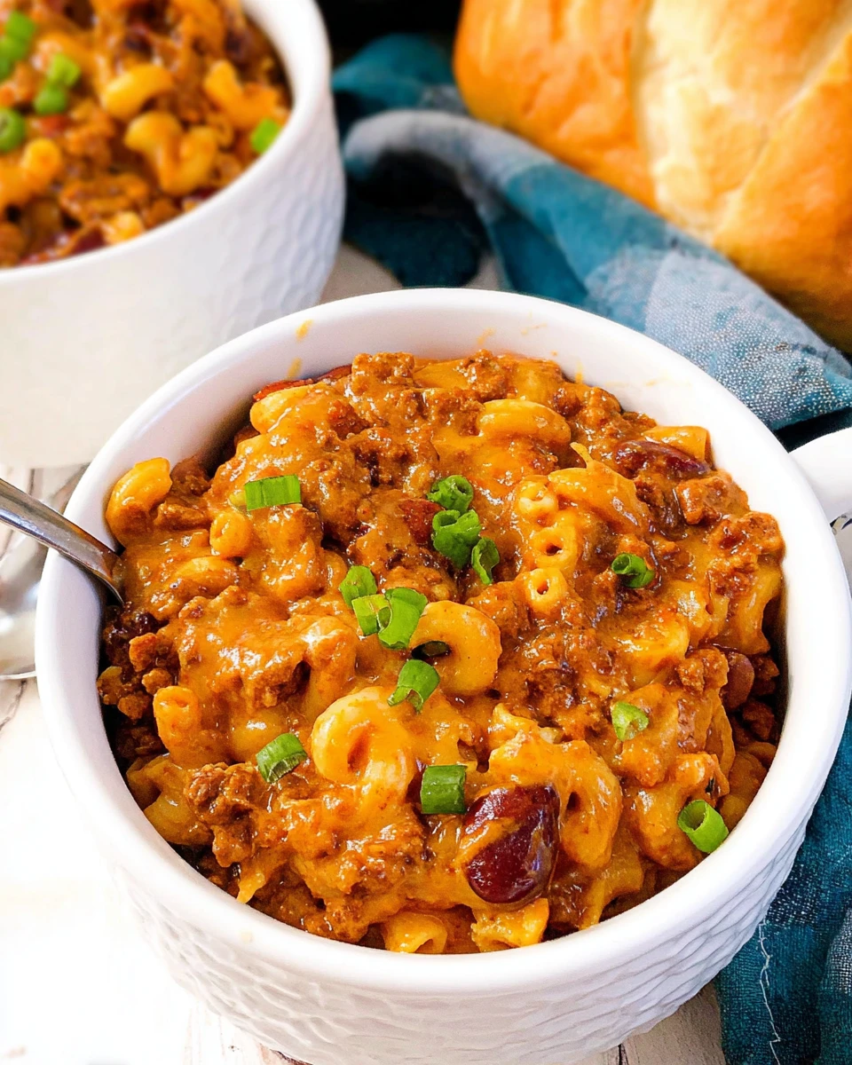Chili Macaroni and Cheese