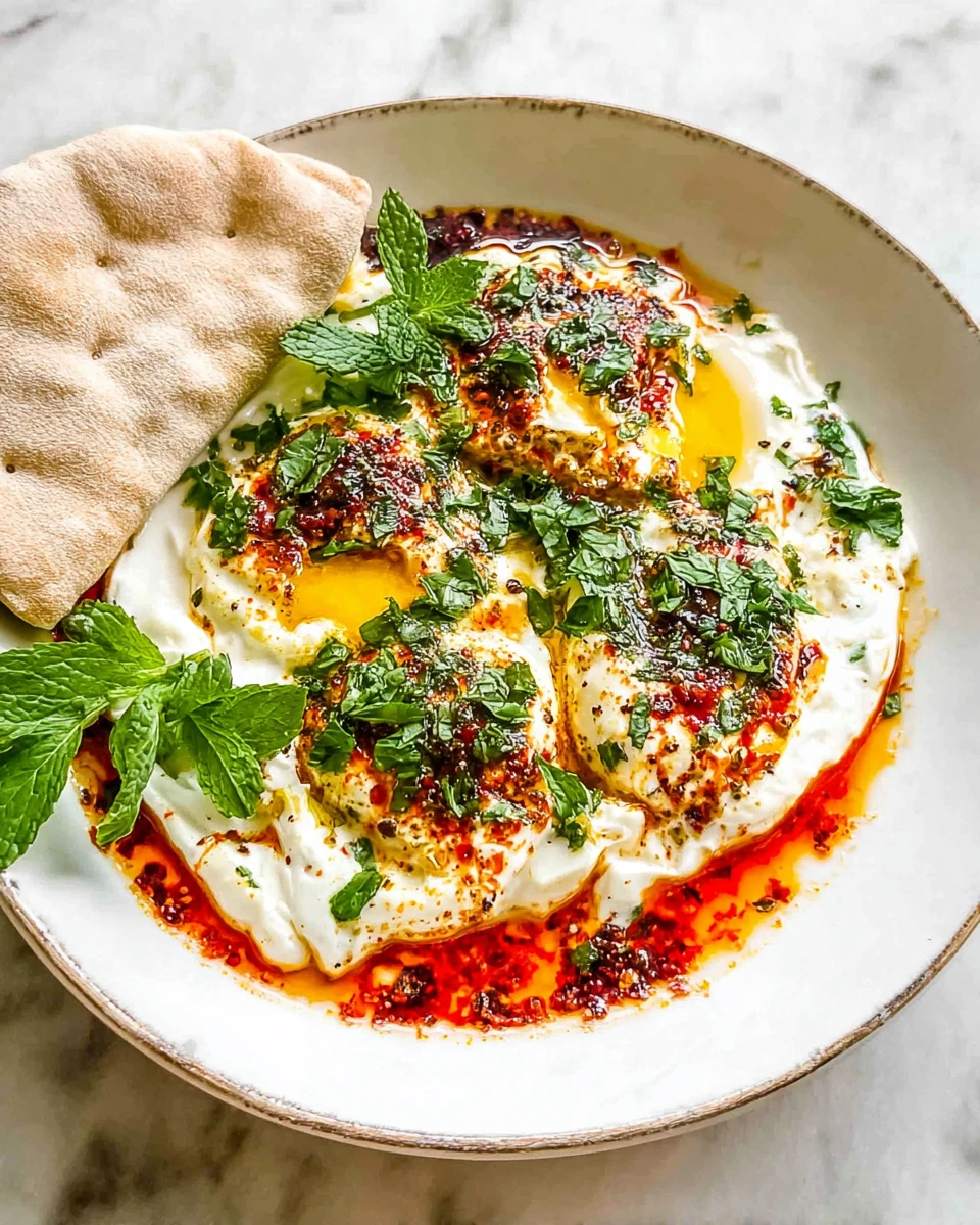 Cilbir Turkish Eggs in Yogurt