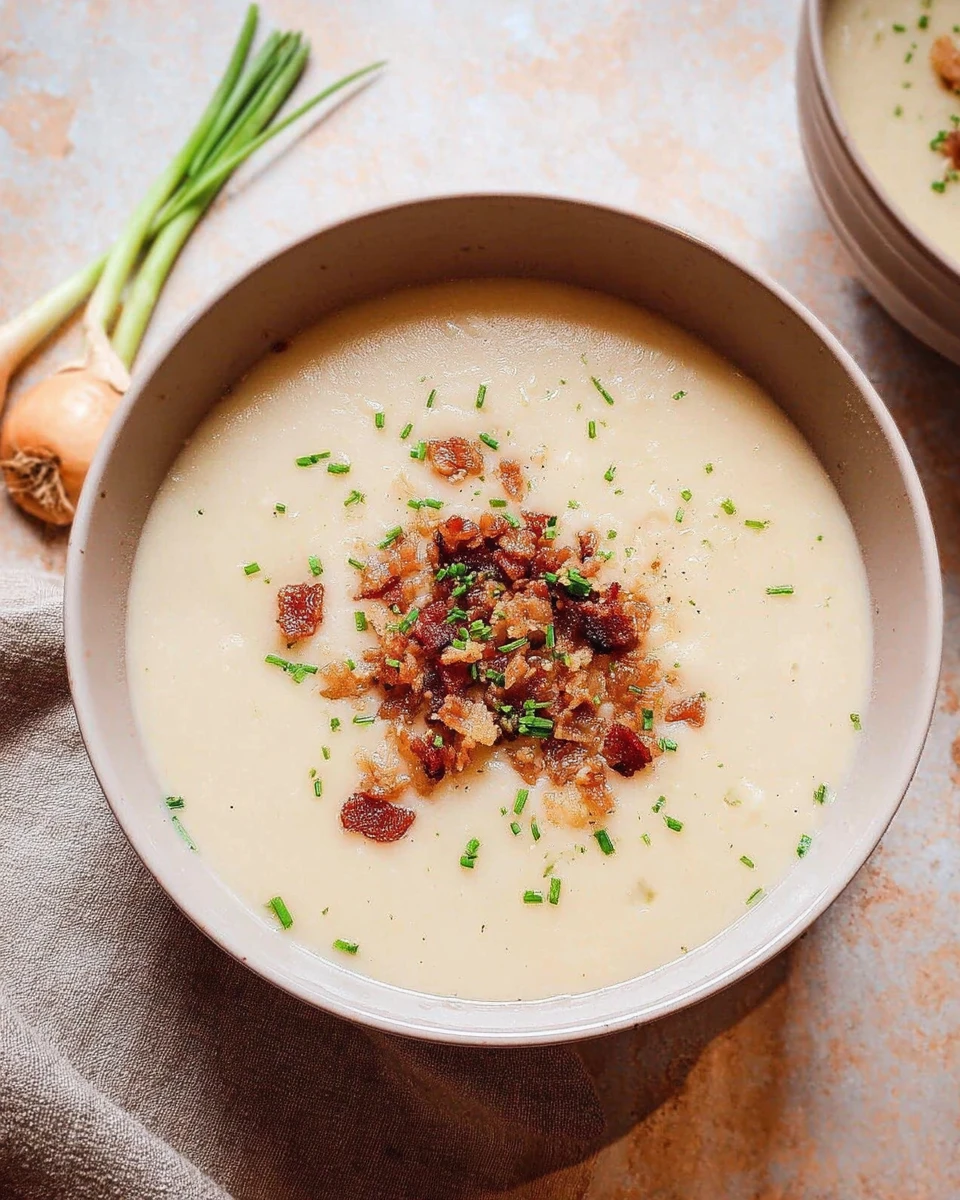 Creamy Cauliflower Leek Potato Soup