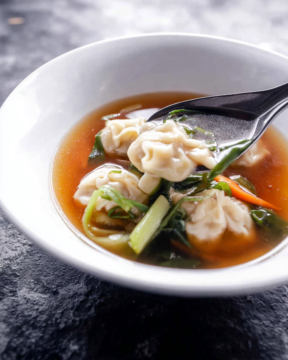 Easy Wonton Soup