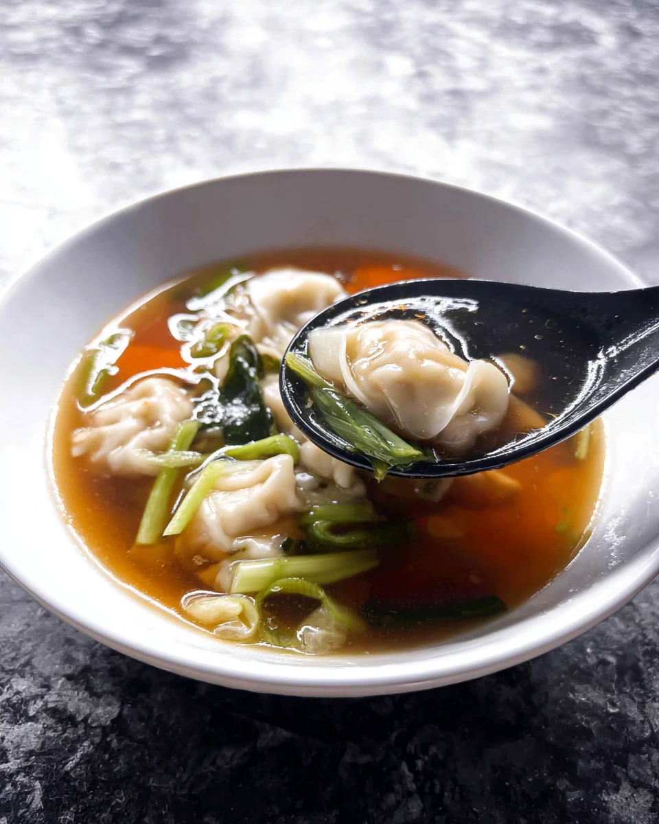 Easy Wonton Soup