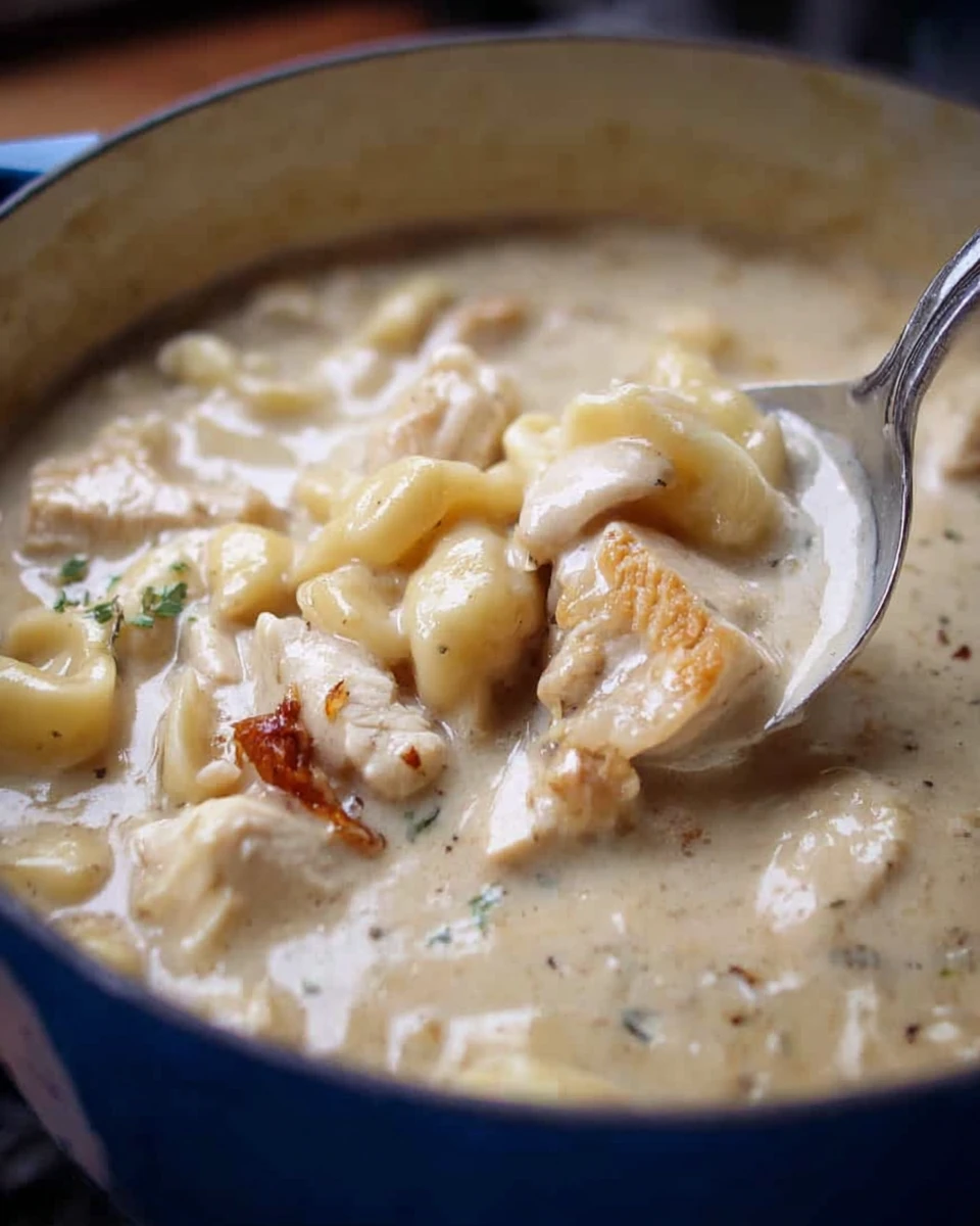 Garlic Parmesan Chicken Chowder