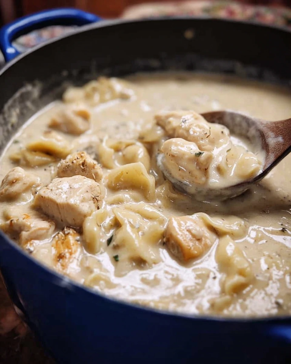Garlic Parmesan Chicken Chowder