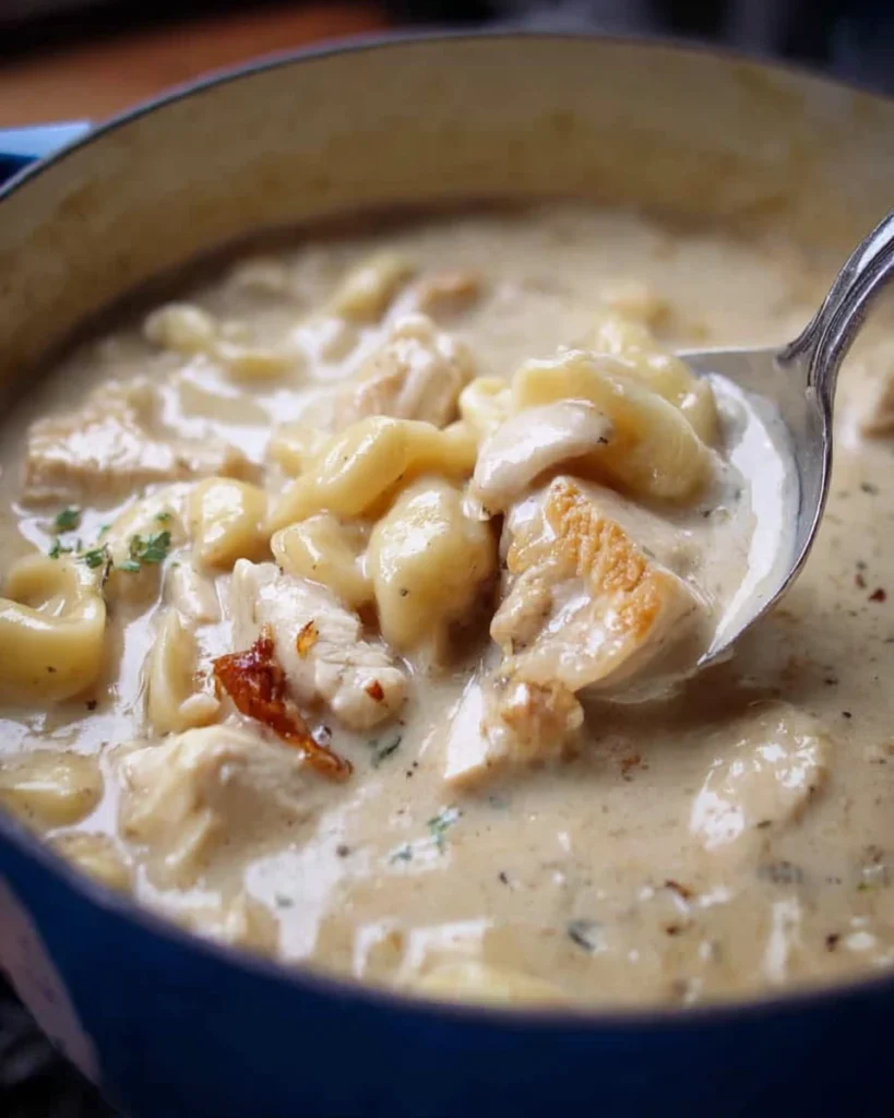 Garlic Parmesan Chicken Chowder