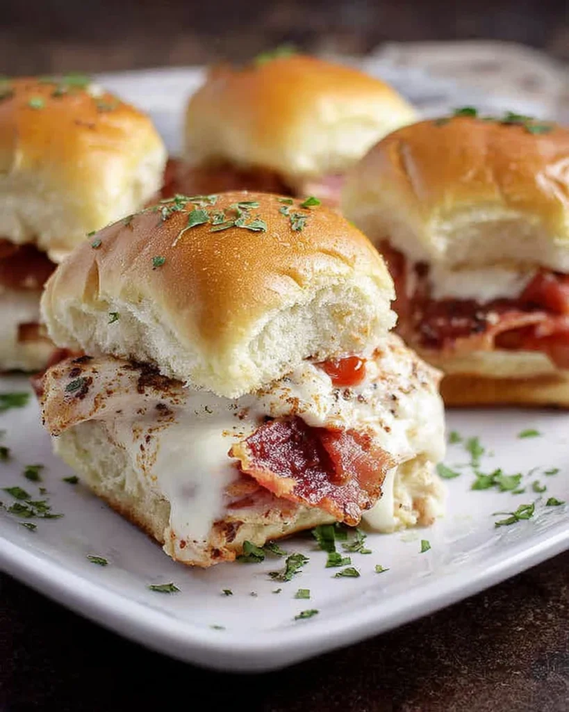 Kentucky Hot Brown Sliders