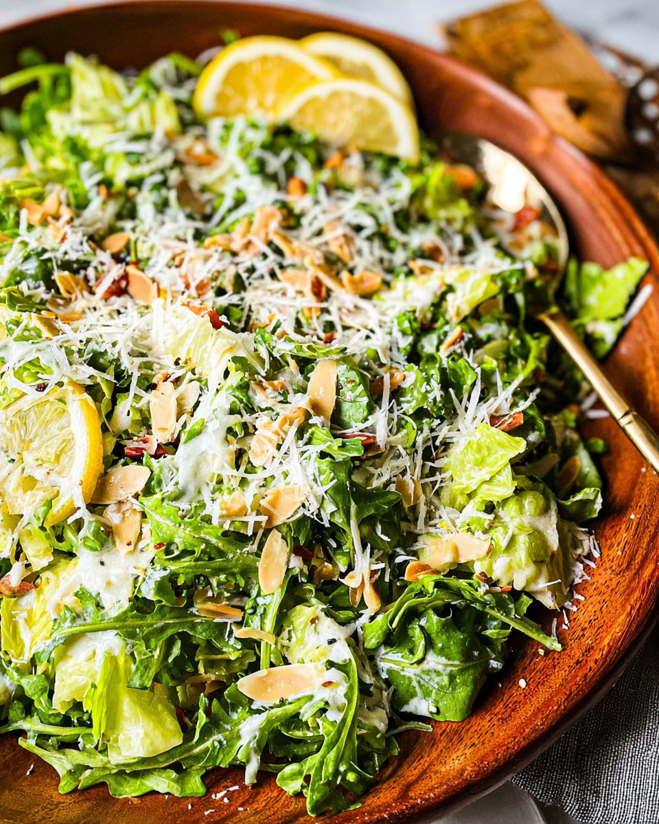 Lemon Arugula Salad