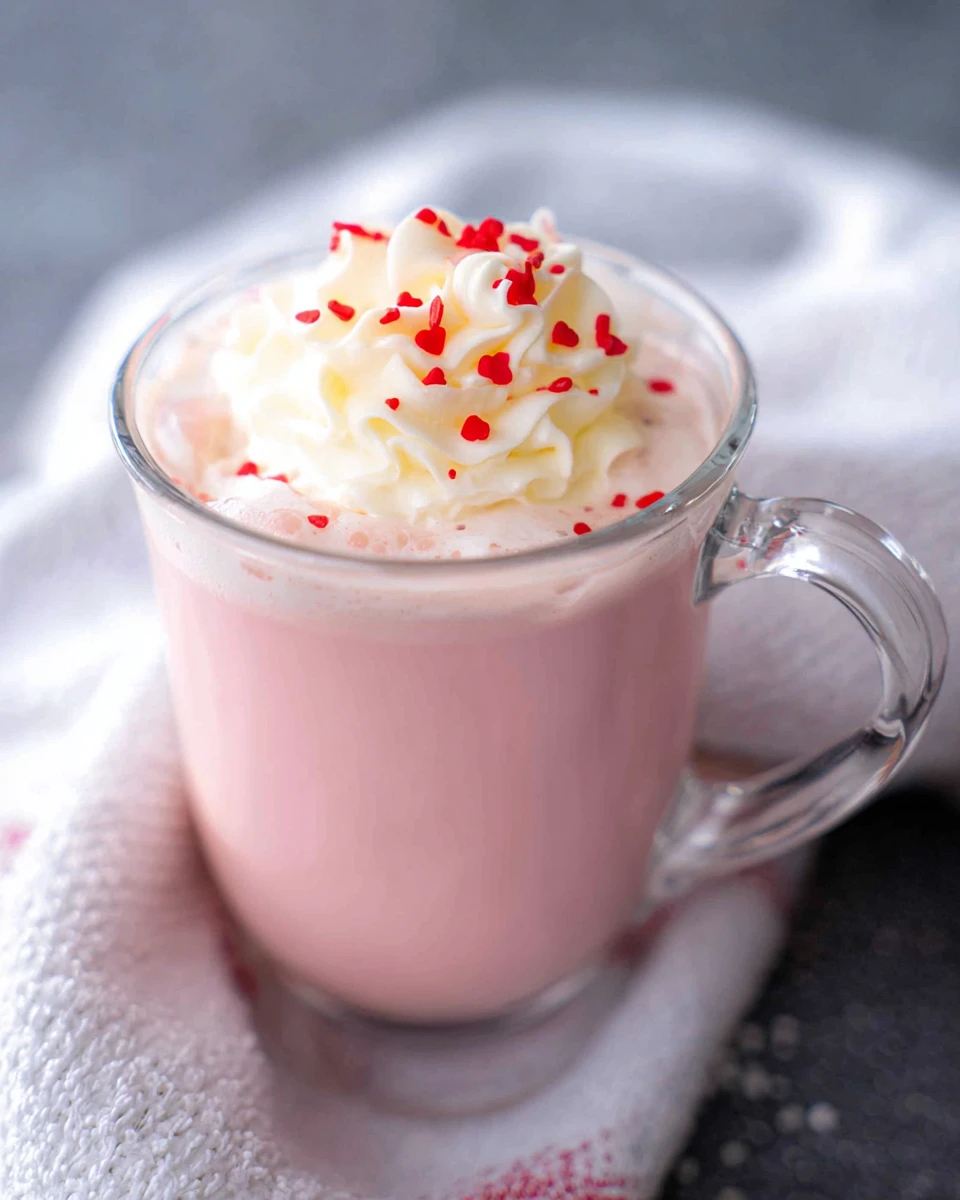 Pink Hot Chocolate