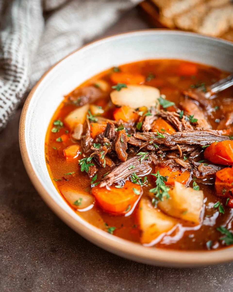 Pot Roast Soup
