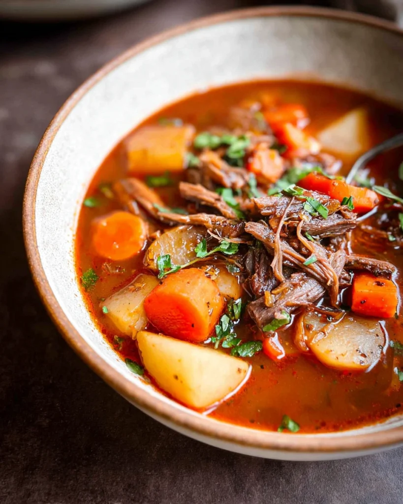 Pot Roast Soup