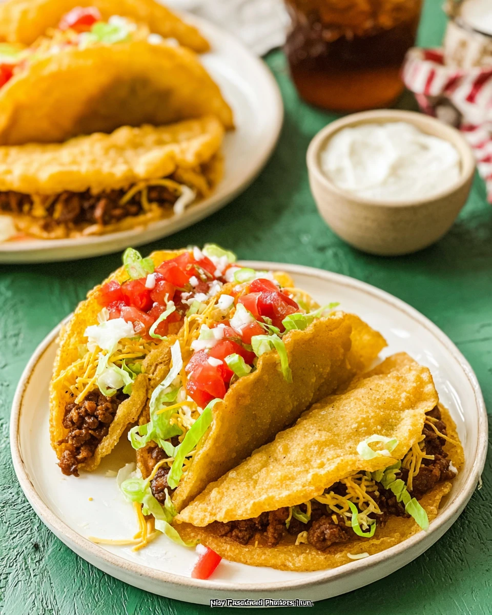 Puffy Tacos (San Antonio Style)