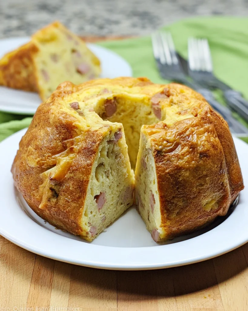 Savory Breakfast Bundt Cake