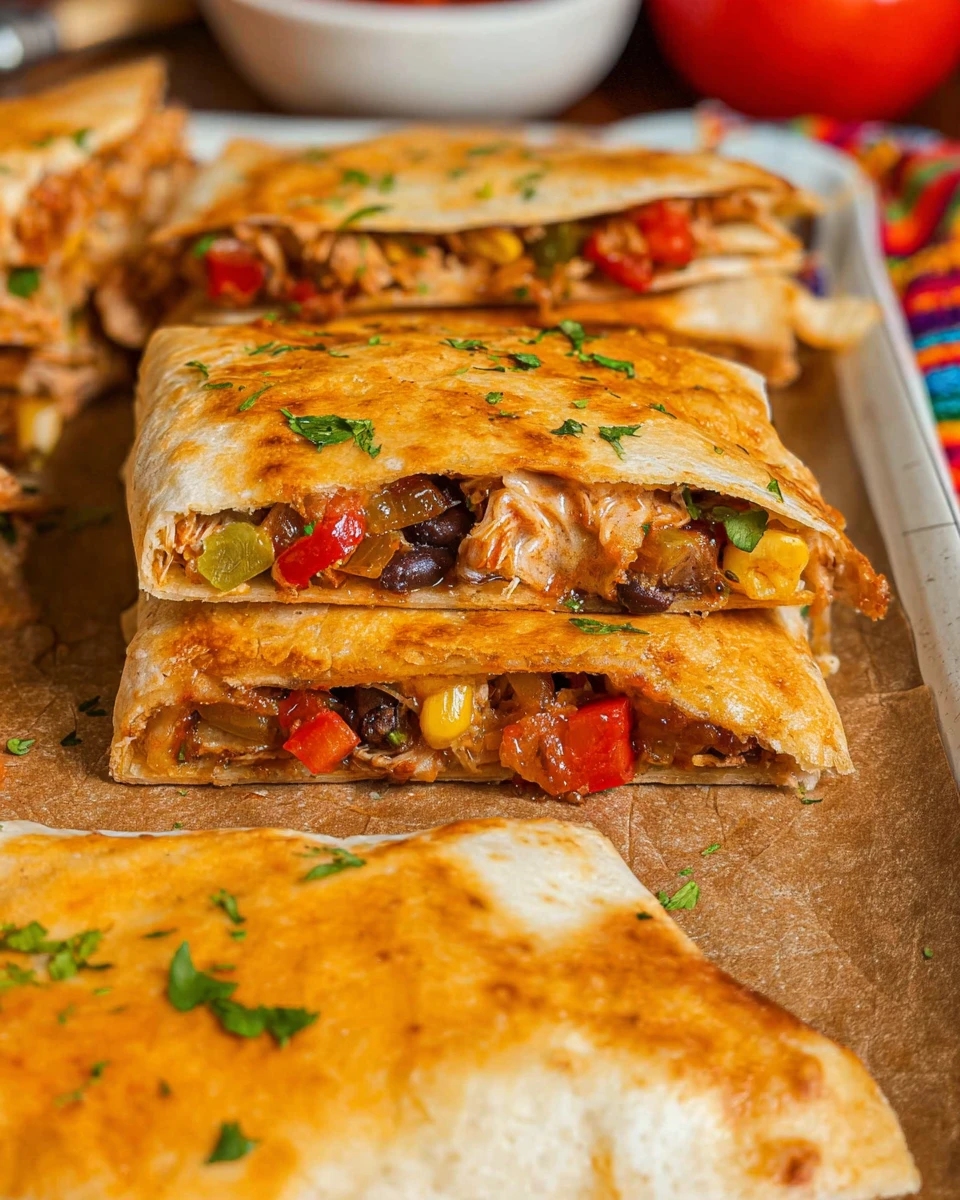 Sheet Pan Quesadillas
