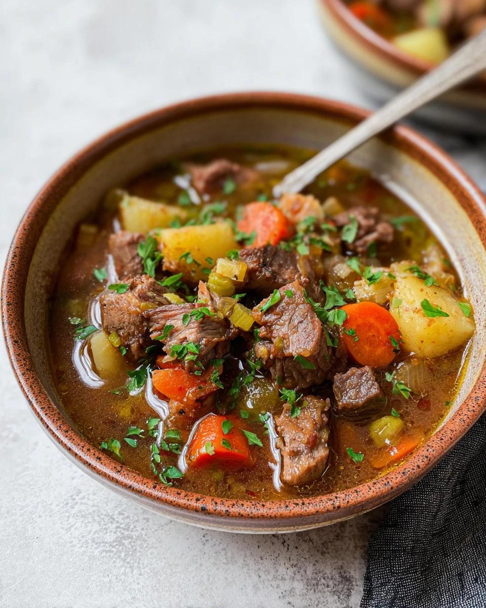 Slow Cooker Lamb Stew