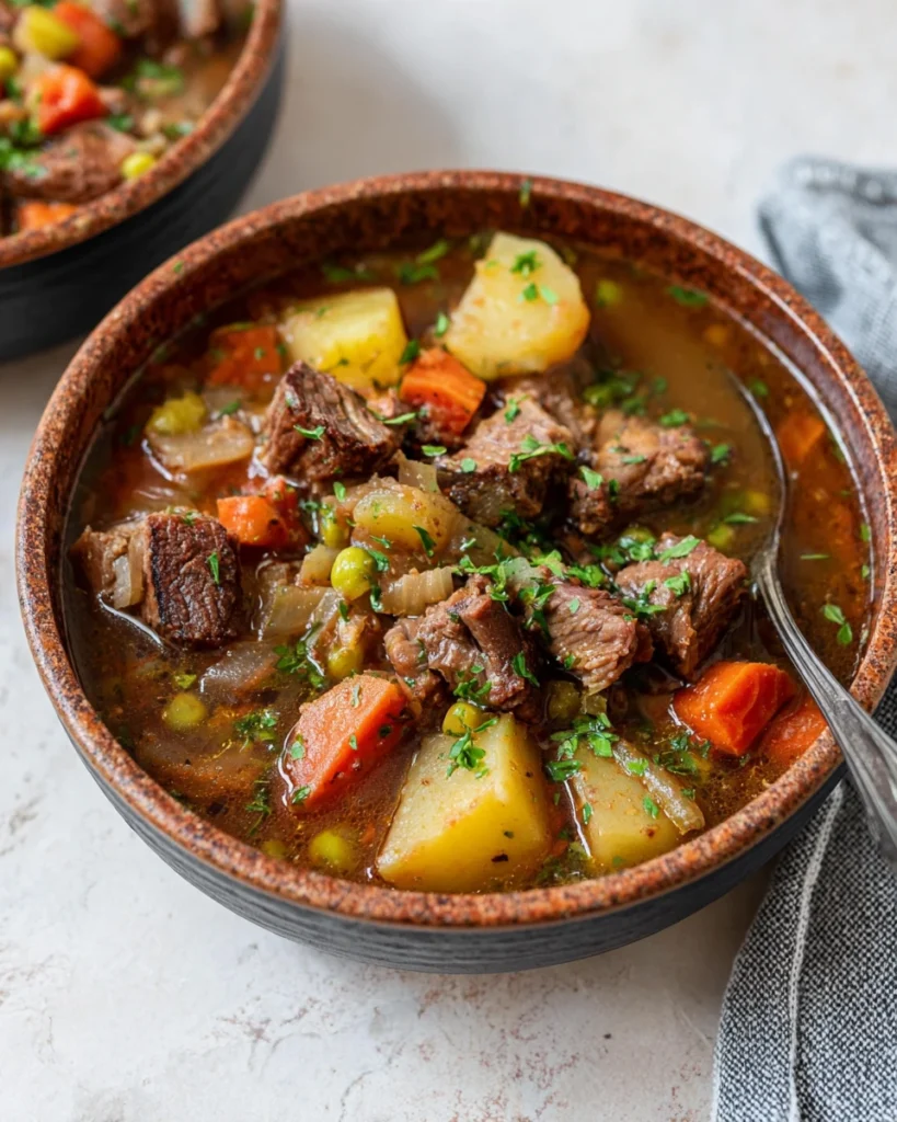Slow Cooker Lamb Stew