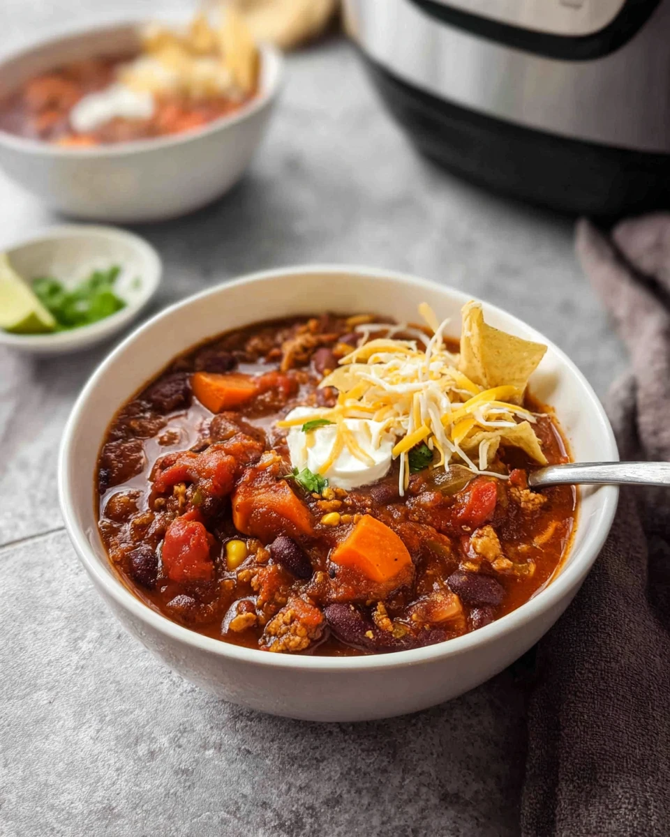 Slow Cooker Turkey Chili