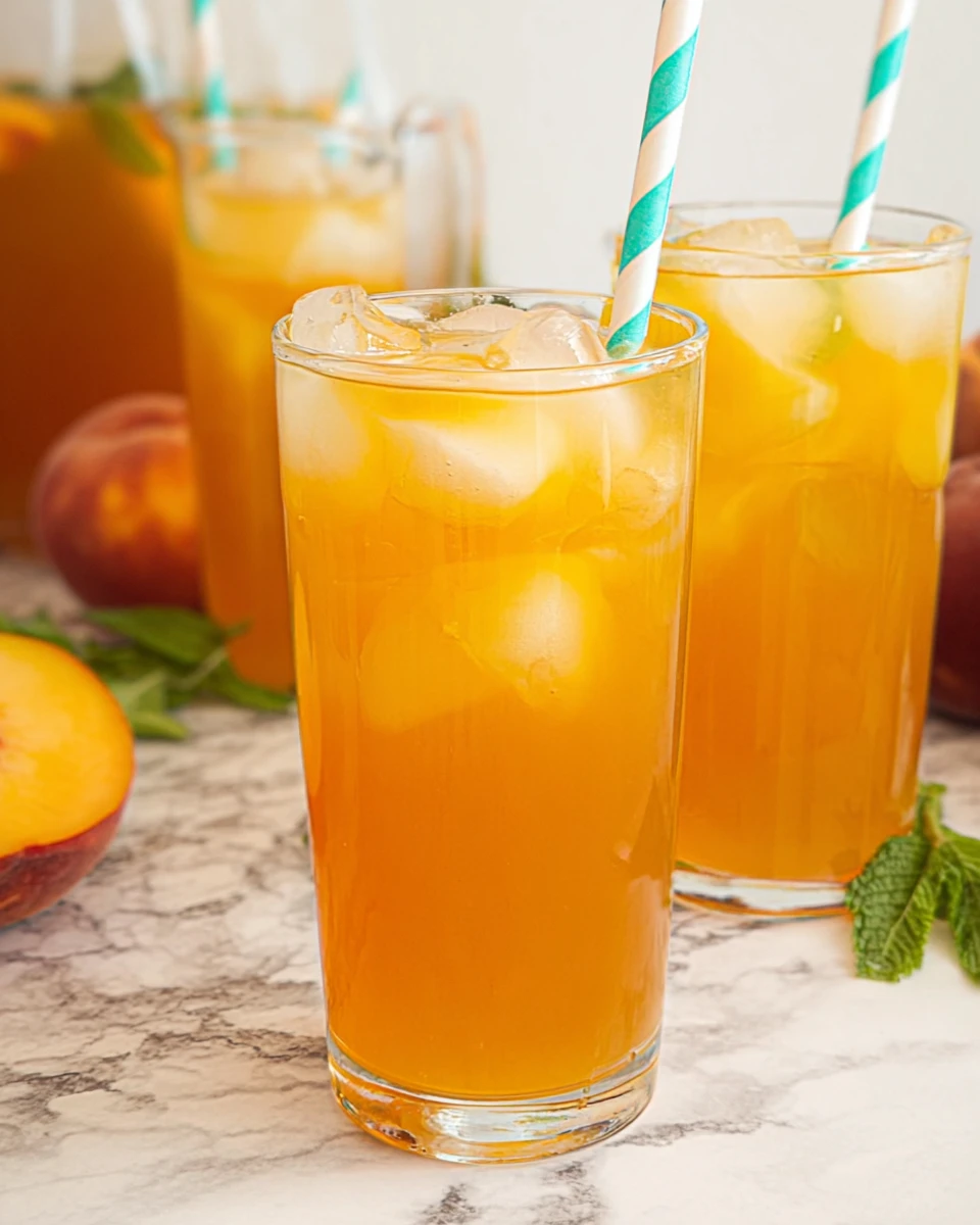 Southern Peach Iced Tea