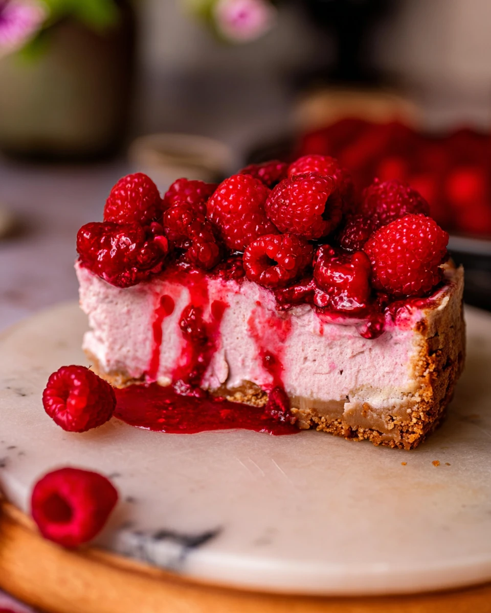 Ultra Raspberry Cheesecake