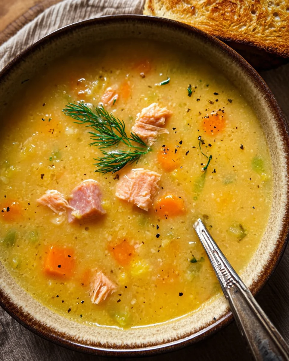 Yellow Split Pea and Ham Soup