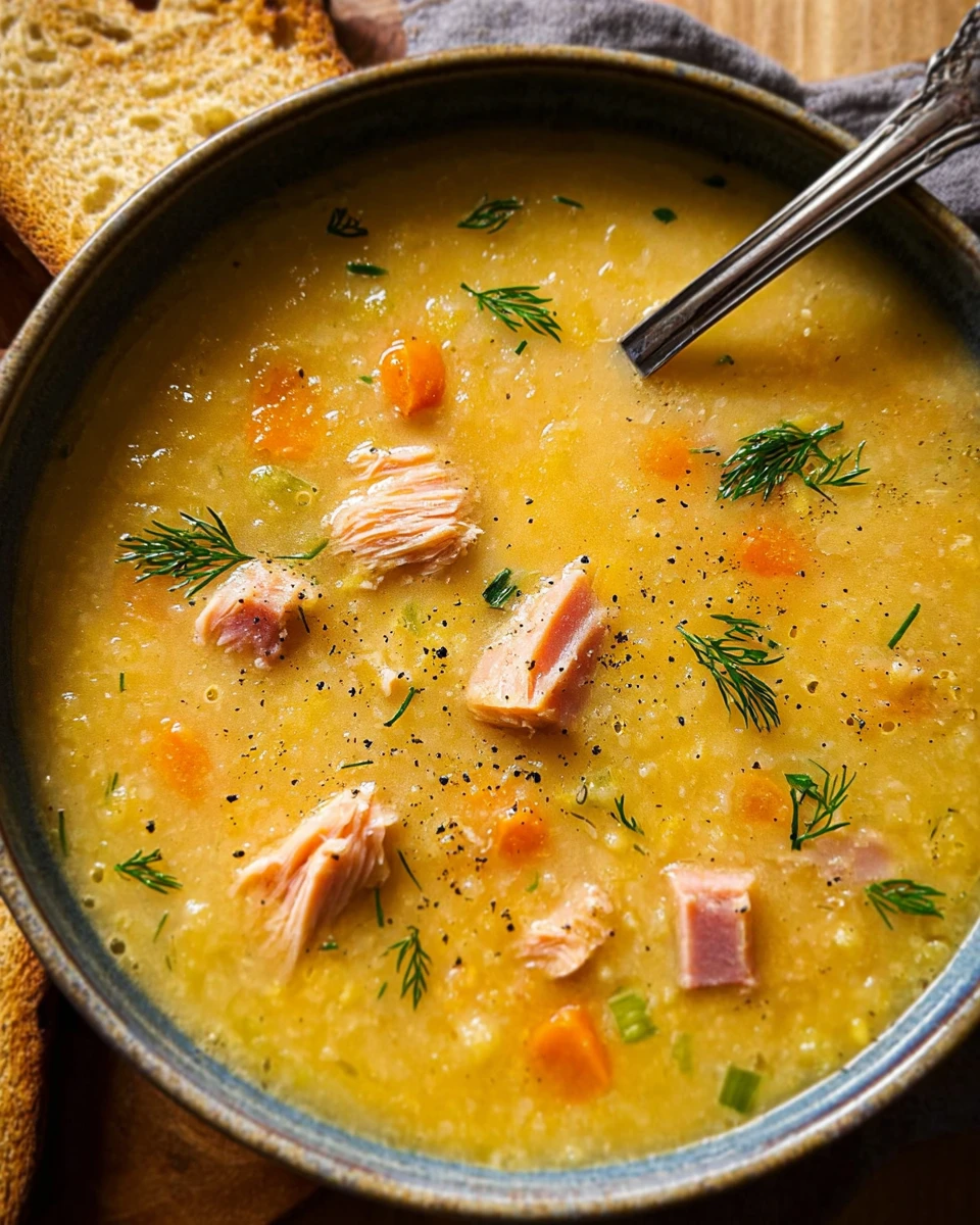 Yellow Split Pea and Ham Soup