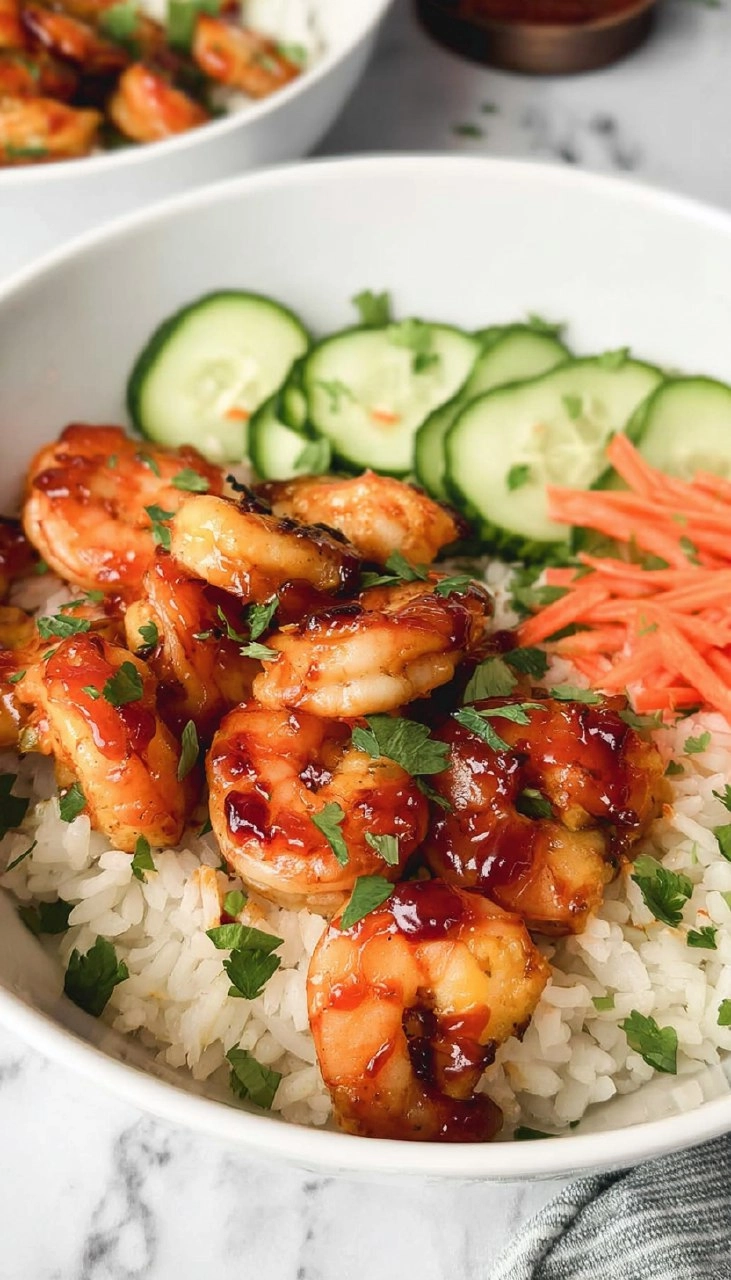 BBQ Shrimp Bowls