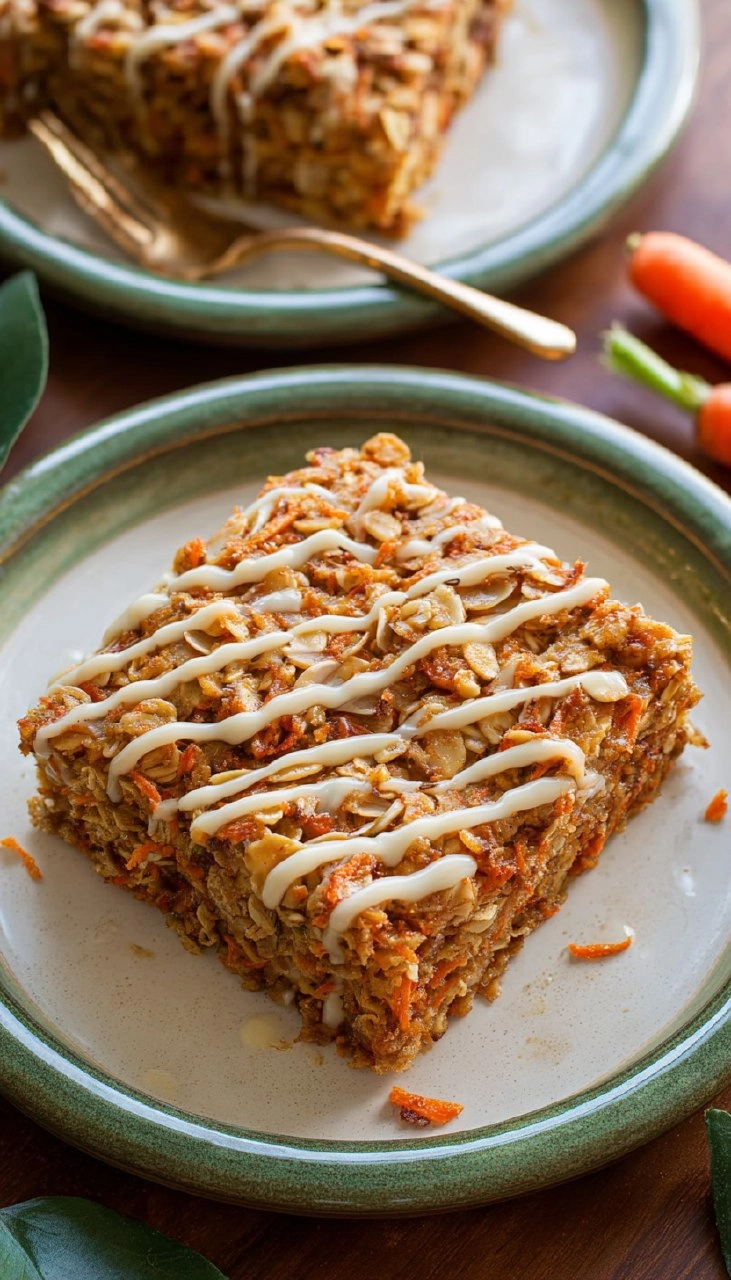 Carrot Cake Baked Oatmeal